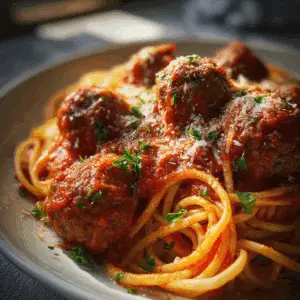 Spaghetti and Meatballs