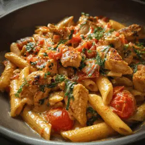 Tomato Chicken Pasta