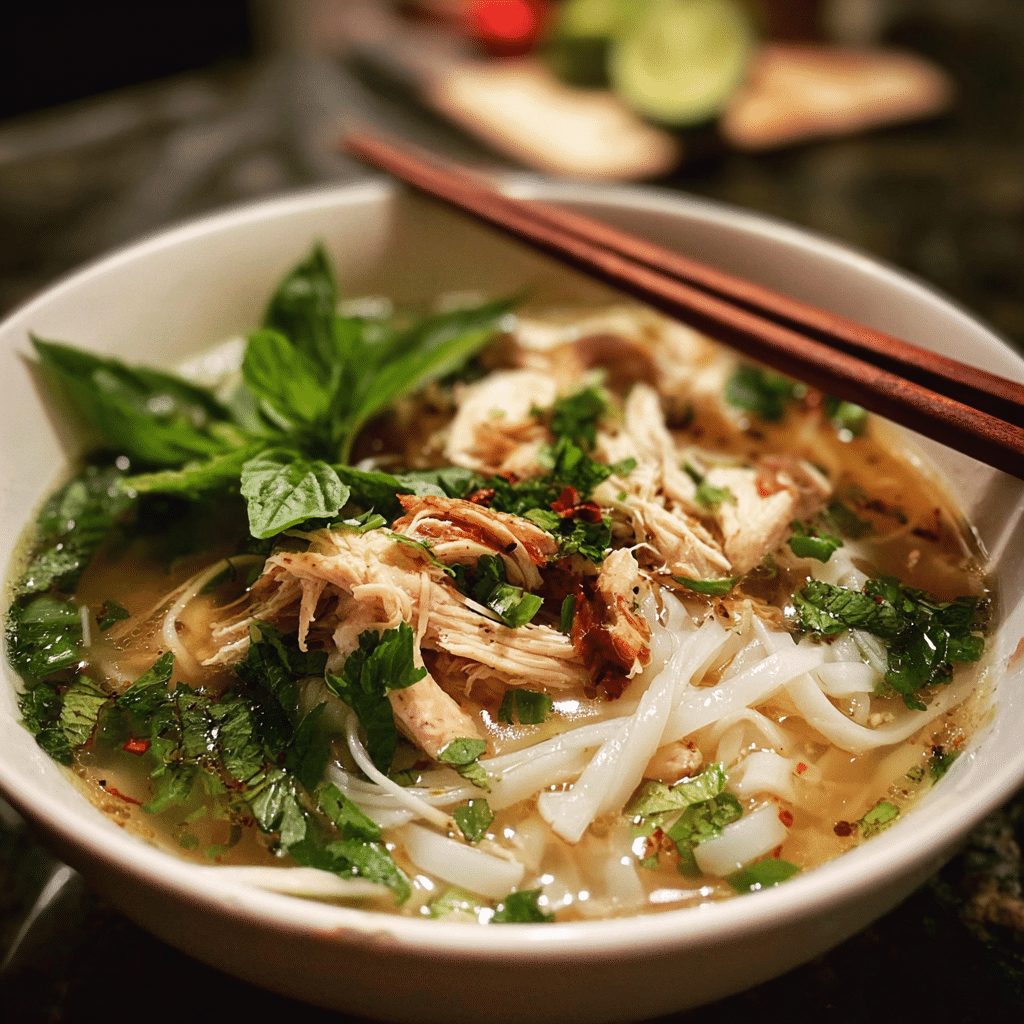 20 Minute Chicken Pho