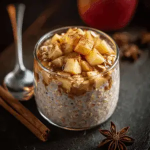 Apple Cinnamon Overnight Oats