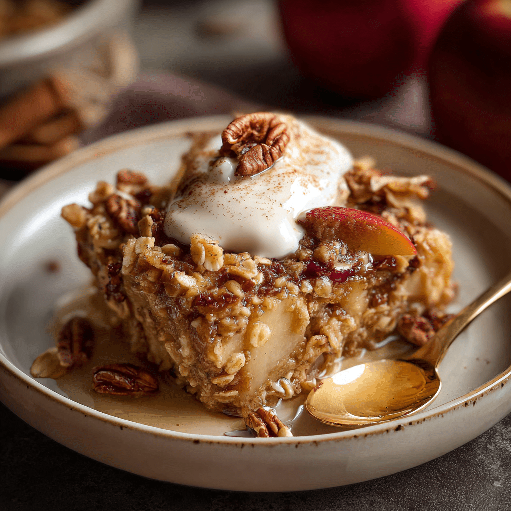 Baked Apple Oatmeal