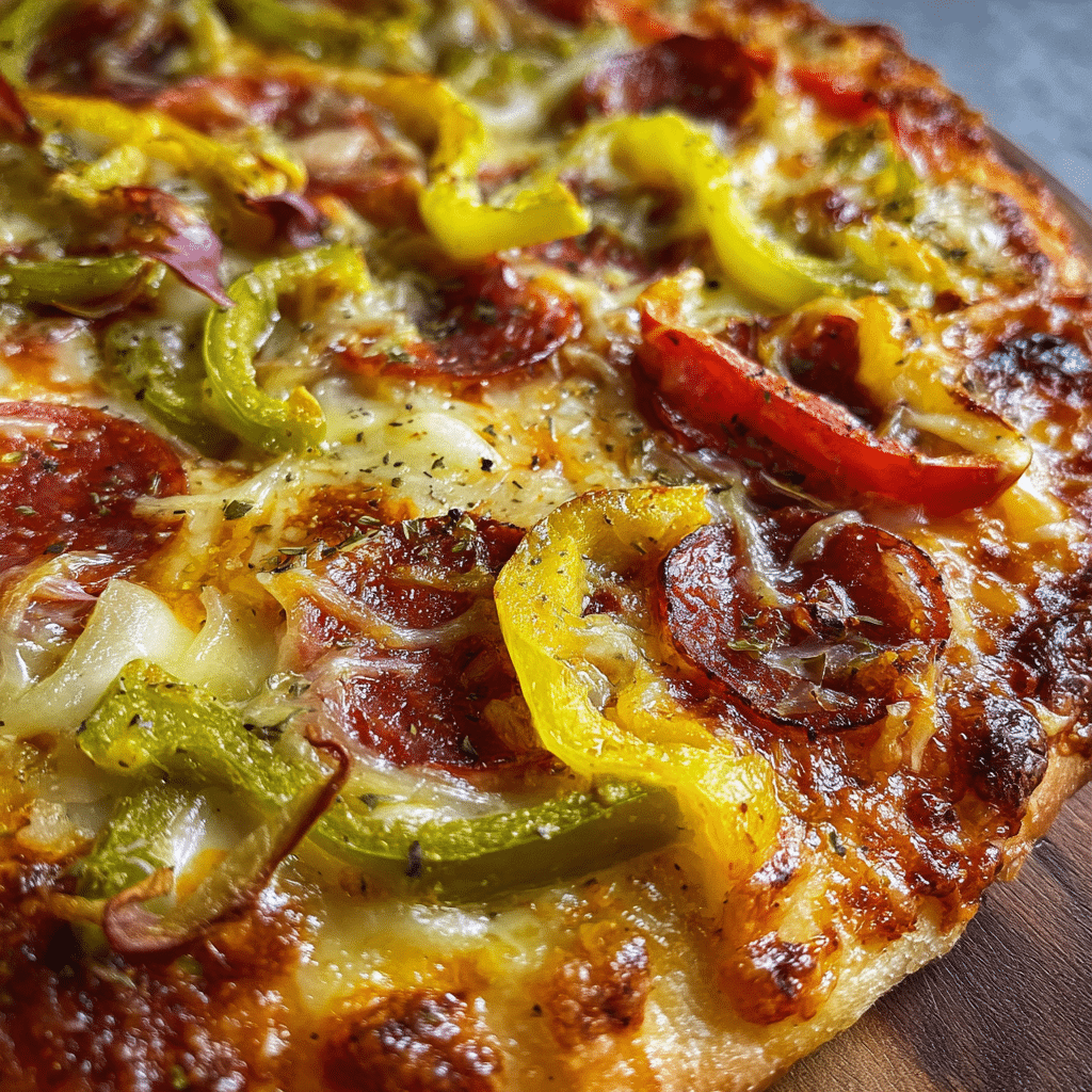 Banana Pepper Pizza