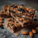 Cherry Almond Granola Bars