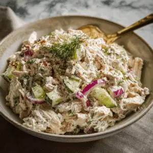 Chicken Salad with Cottage Cheese