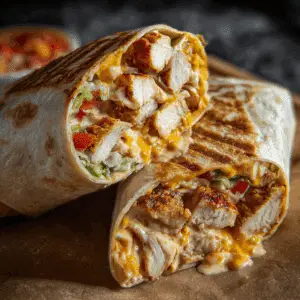 Chipotle Ranch Grilled Chicken Burrito