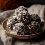 Chocolate Coconut Date Balls