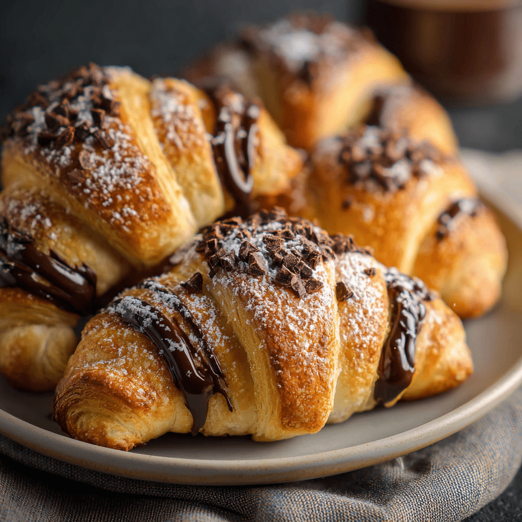 Chocolate Crescent Rolls
