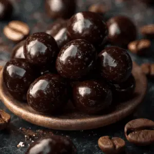 Chocolate Espresso Bean Bites