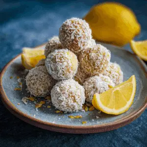 Coconut Lemon Energy Balls