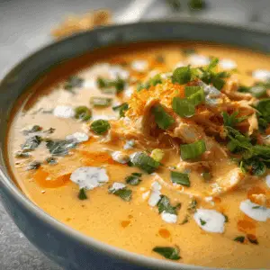 Creamy Buffalo Chicken Soup