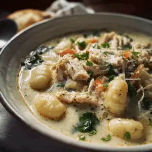 Easy Chicken Gnocchi Soup