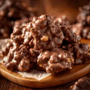 Easy Chocolate Peanut Clusters