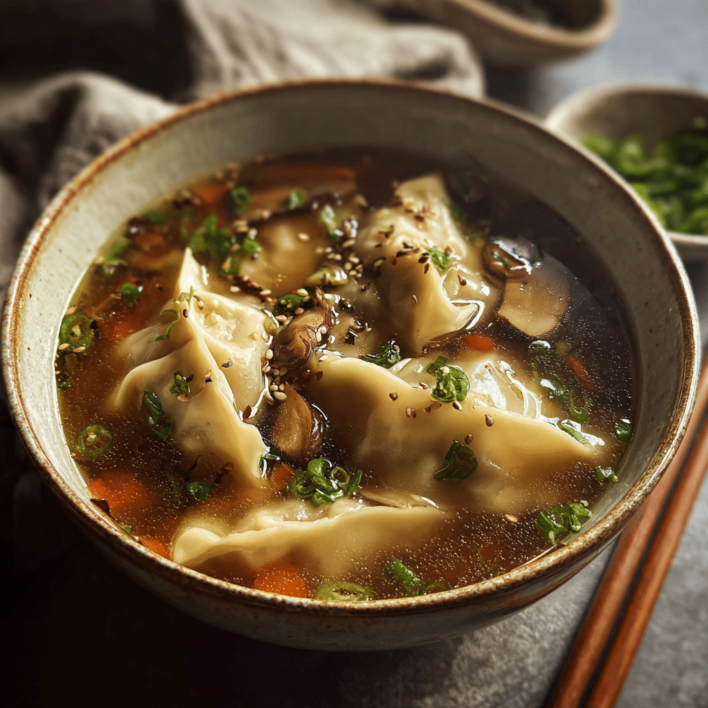 Easy Potsticker Soup