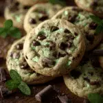 Mint Chocolate Chip Cookies
