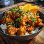 Orange Chicken Bowls
