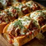 Oven Baked Meatball Sandwiches