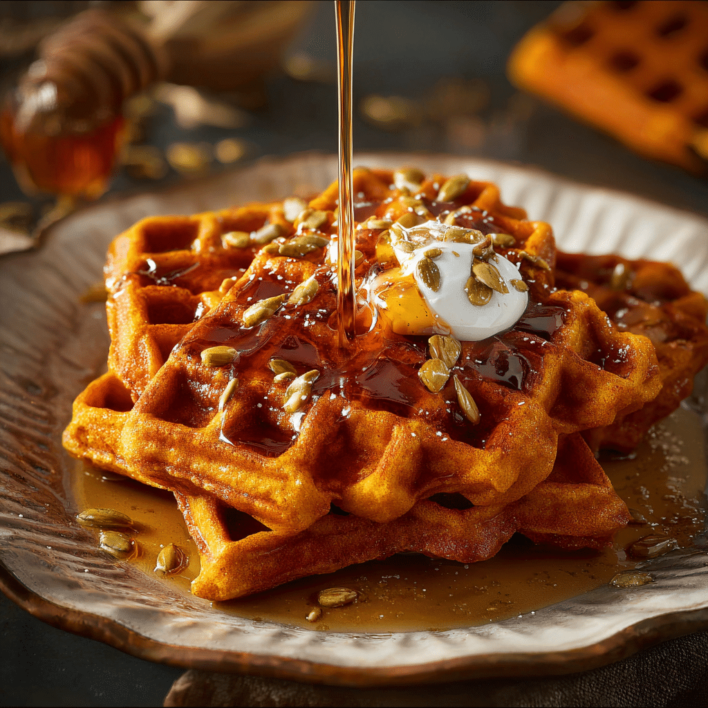 Pumpkin Waffles