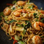 Shrimp Stir Fry with Noodles