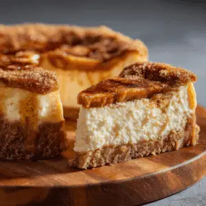 Simple Churro Cheesecake