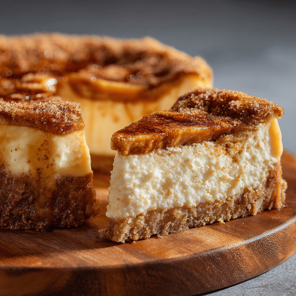 Simple Churro Cheesecake