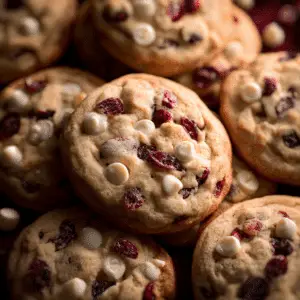 White Chocolate Cranberry Cookies