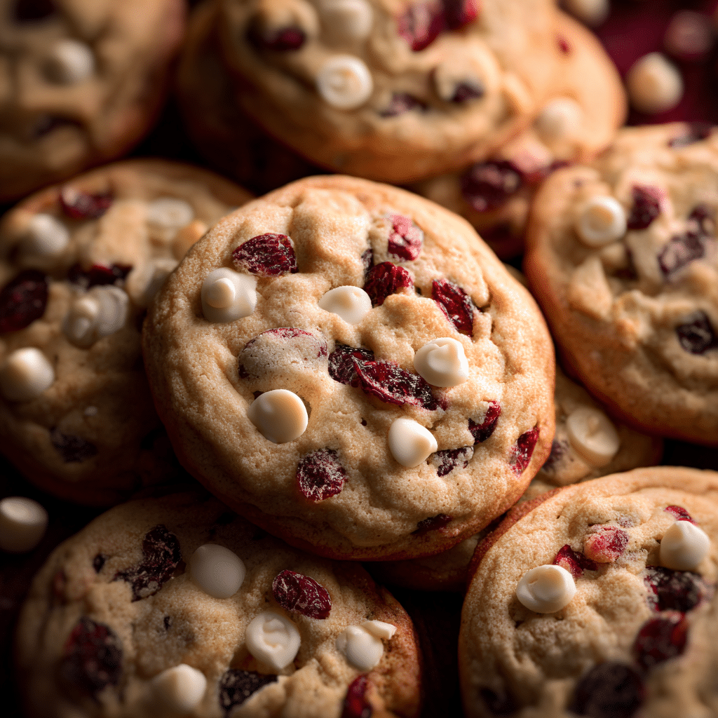 White Chocolate Cranberry Cookies