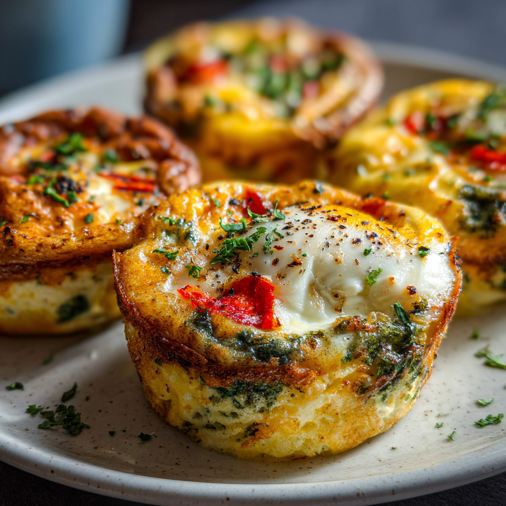 Egg White Breakfast Muffins