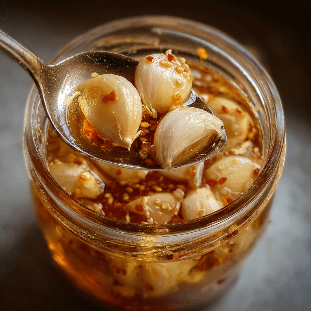 Fermented Garlic Honey