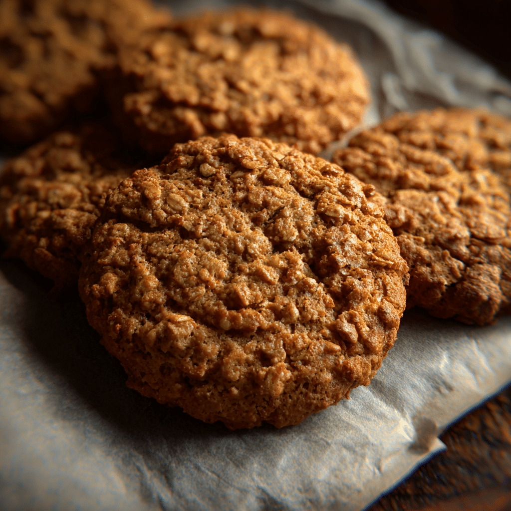 Gingerbread Oatmeal Cookies
