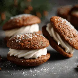 Gingerbread Whoopie Pies