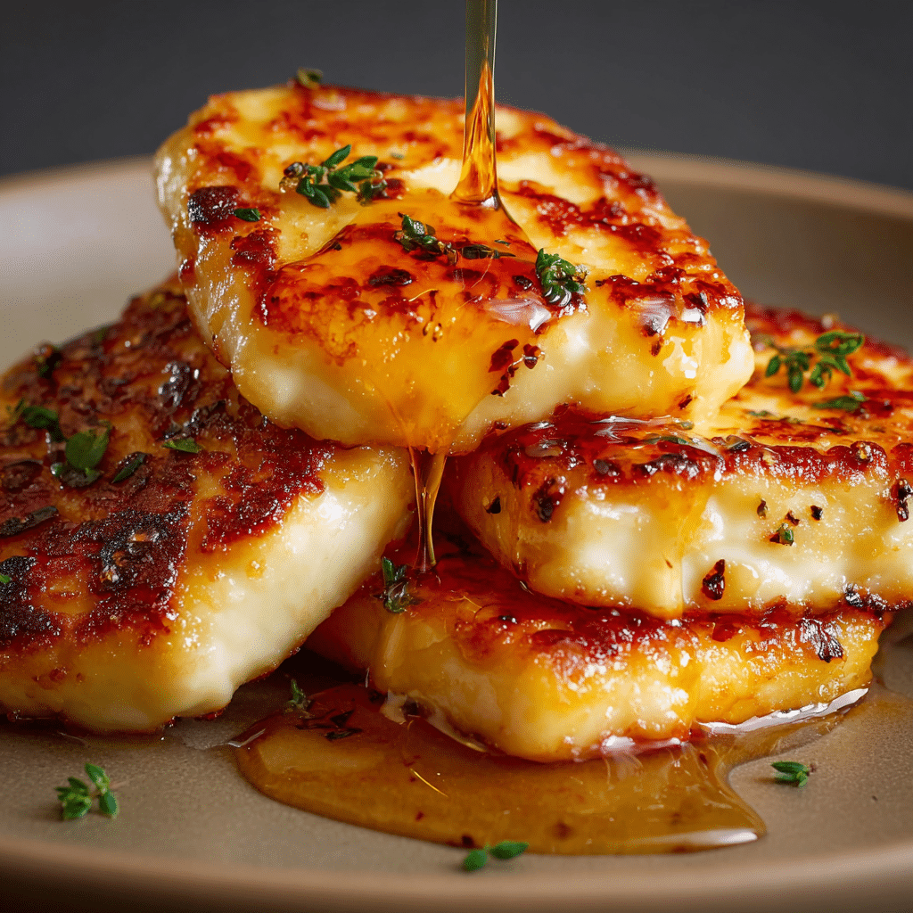 Hot Honey Halloumi
