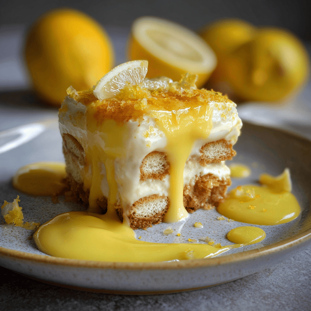 Lemon Tiramisu