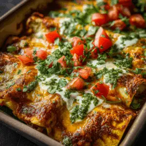 Low-Carb Zucchini Enchiladas