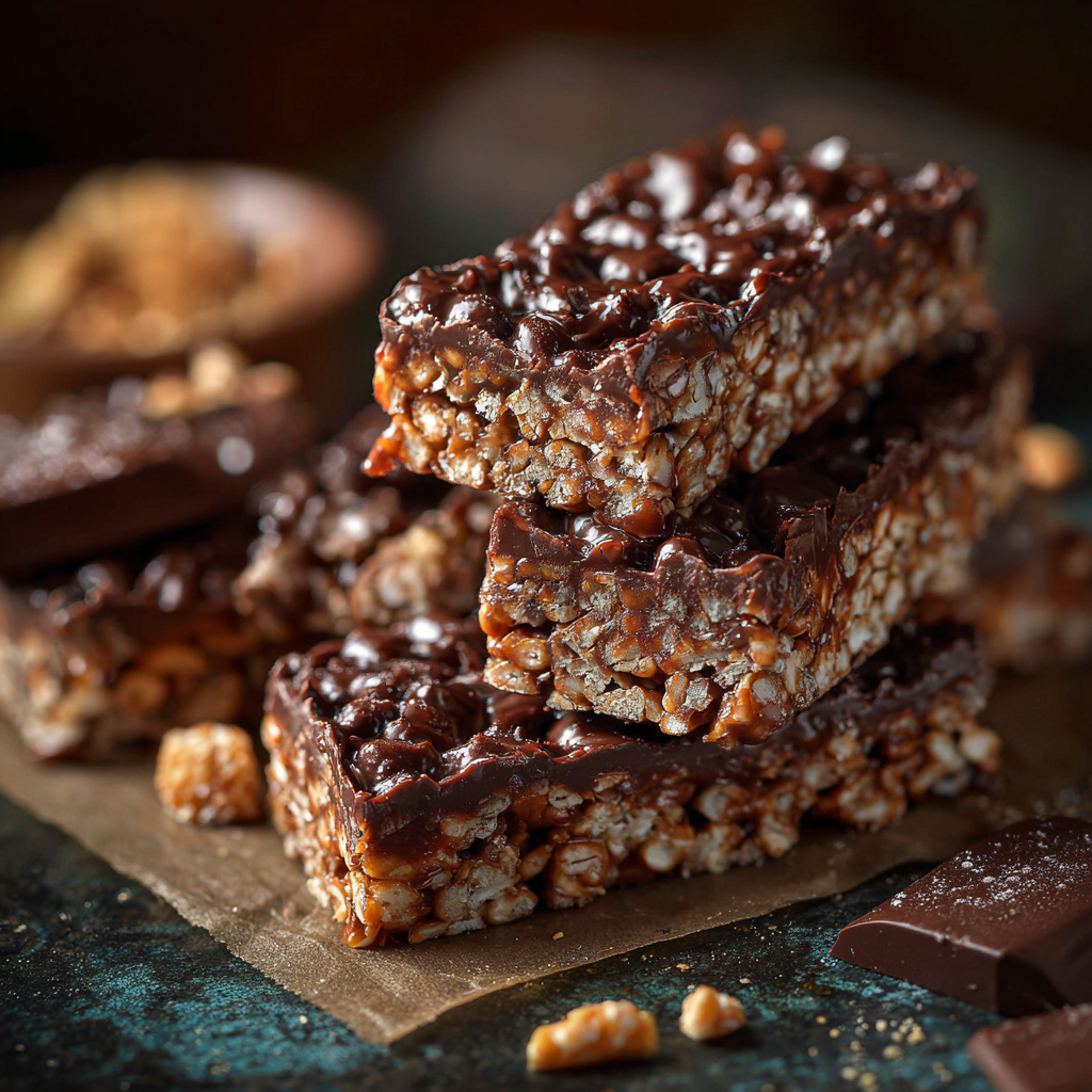 No-Bake Crunch Bars