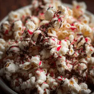 Peppermint Bark Popcorn