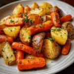 Roasted Potatoes and Carrots