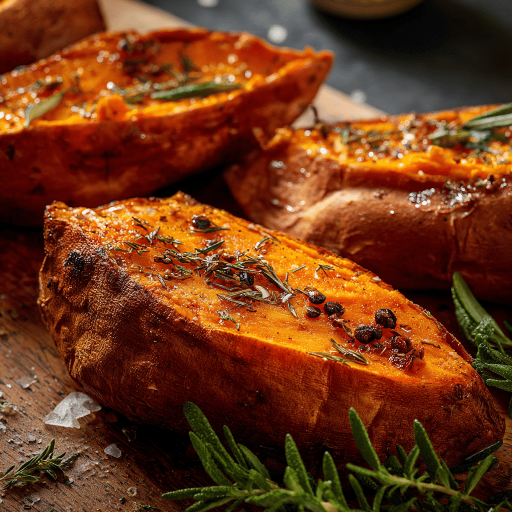 Roasted Sweet Potatoes