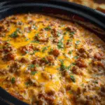 Slow-Cooker Cheeseburger Dip