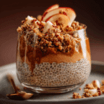 Apple Crumble Chia Pudding
