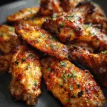 Baked Chicken Wings with Garlic and Paprika