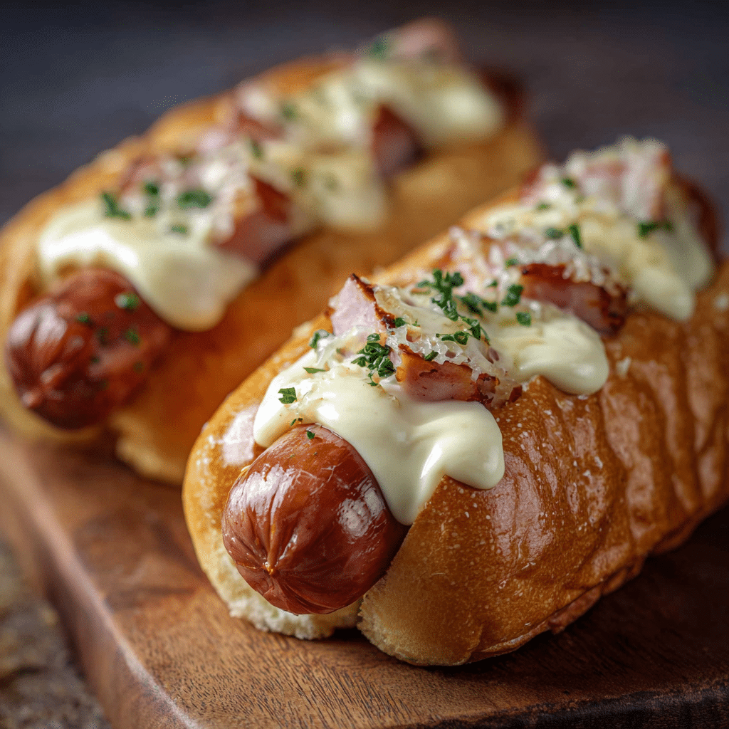 Cordon Bleu Hot Dogs