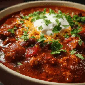 Easy Crock Pot Chili Recipe