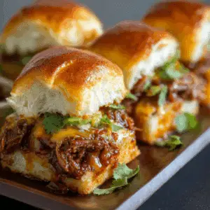 Enchilada Beef Sliders