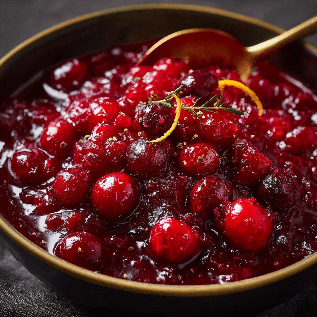 Homemade Cranberry Sauce