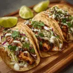 Honey Garlic Chicken Tacos
