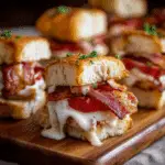 Mini Kentucky Hot Brown Sandwiches