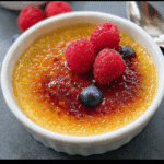 Raspberry Creme Brulee