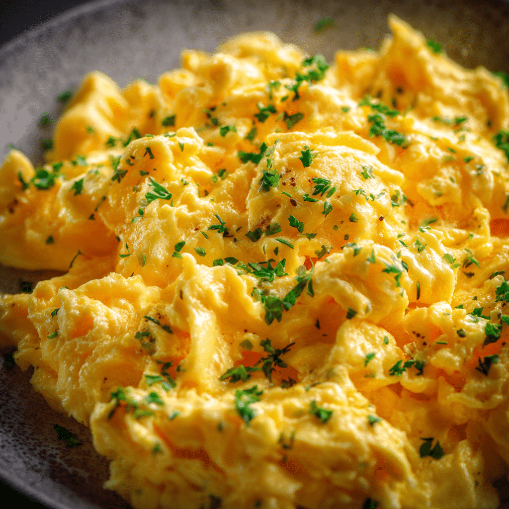 Scrambled Eggs Delectable Meal Scrambled Eggs Delectable Meal