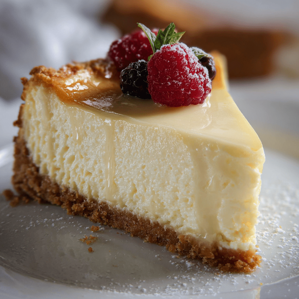 Sour Cream Cheesecake