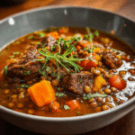 Beef Lentil Stew